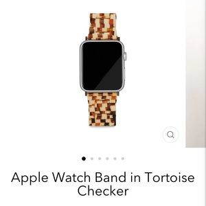 Apple Watch Band in Tortoise Checker